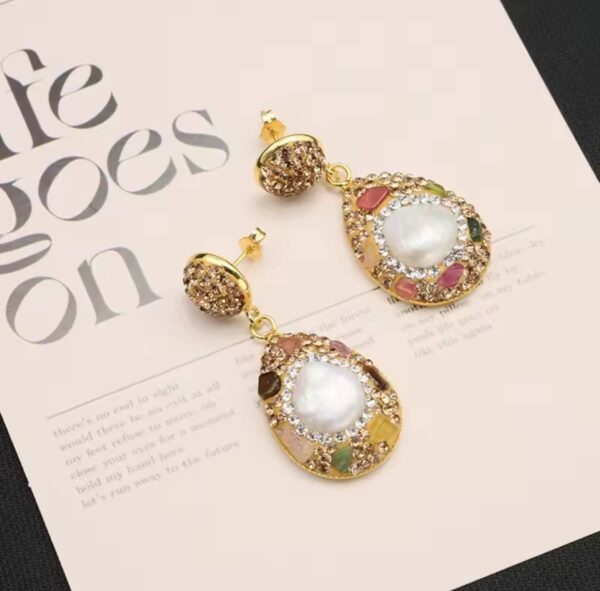 Genuine Gemstones Earrings